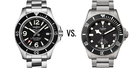 Tudor Pelagos vs Breiting Superocean Heritage 46.